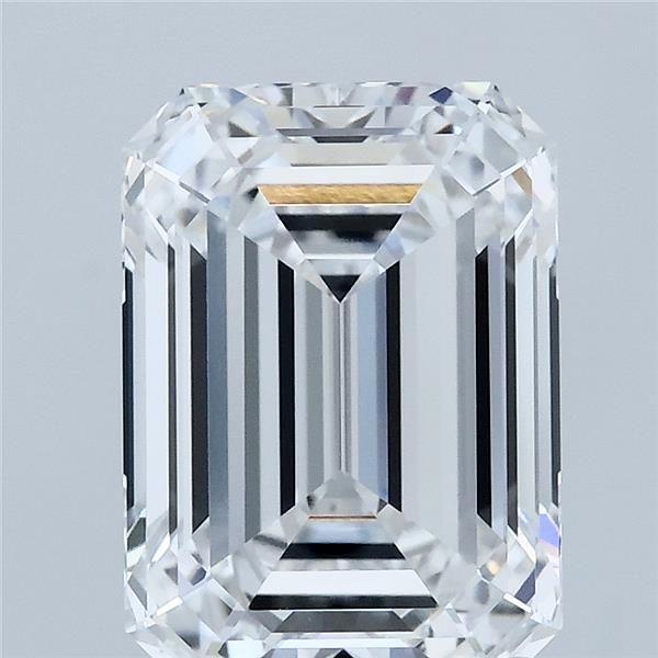 4.07 Carat Emerald Cut D VVS2 Diamond - view 1