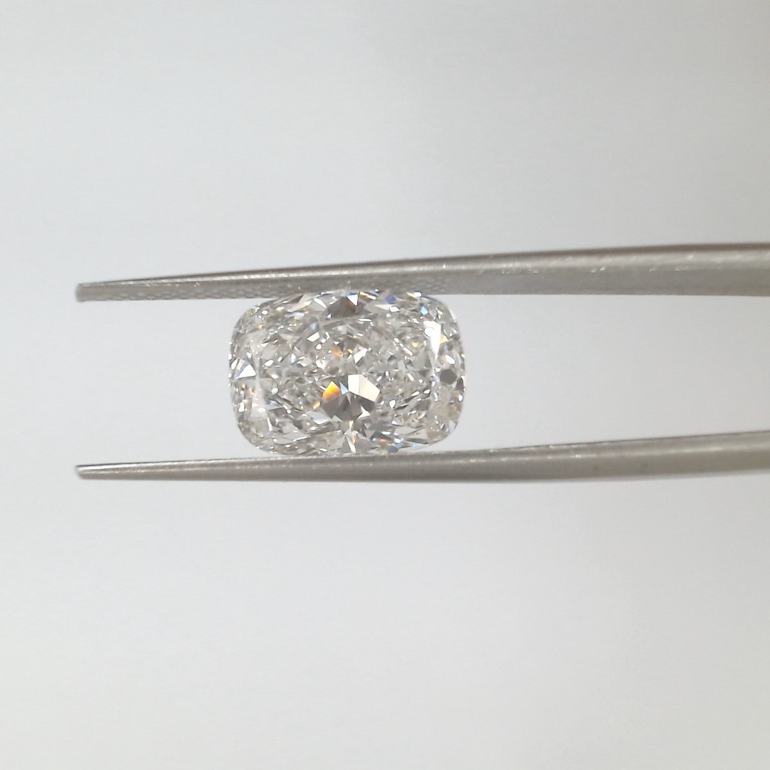 4.03 Carat Cushion Cut F VVS1 Diamond - view 1