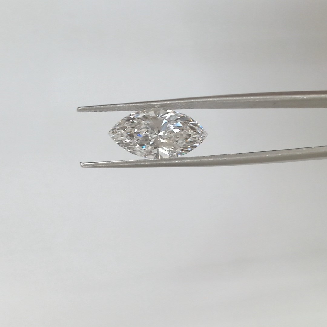 3.74 Carat Marquise Cut F VVS1 Diamond - view 1