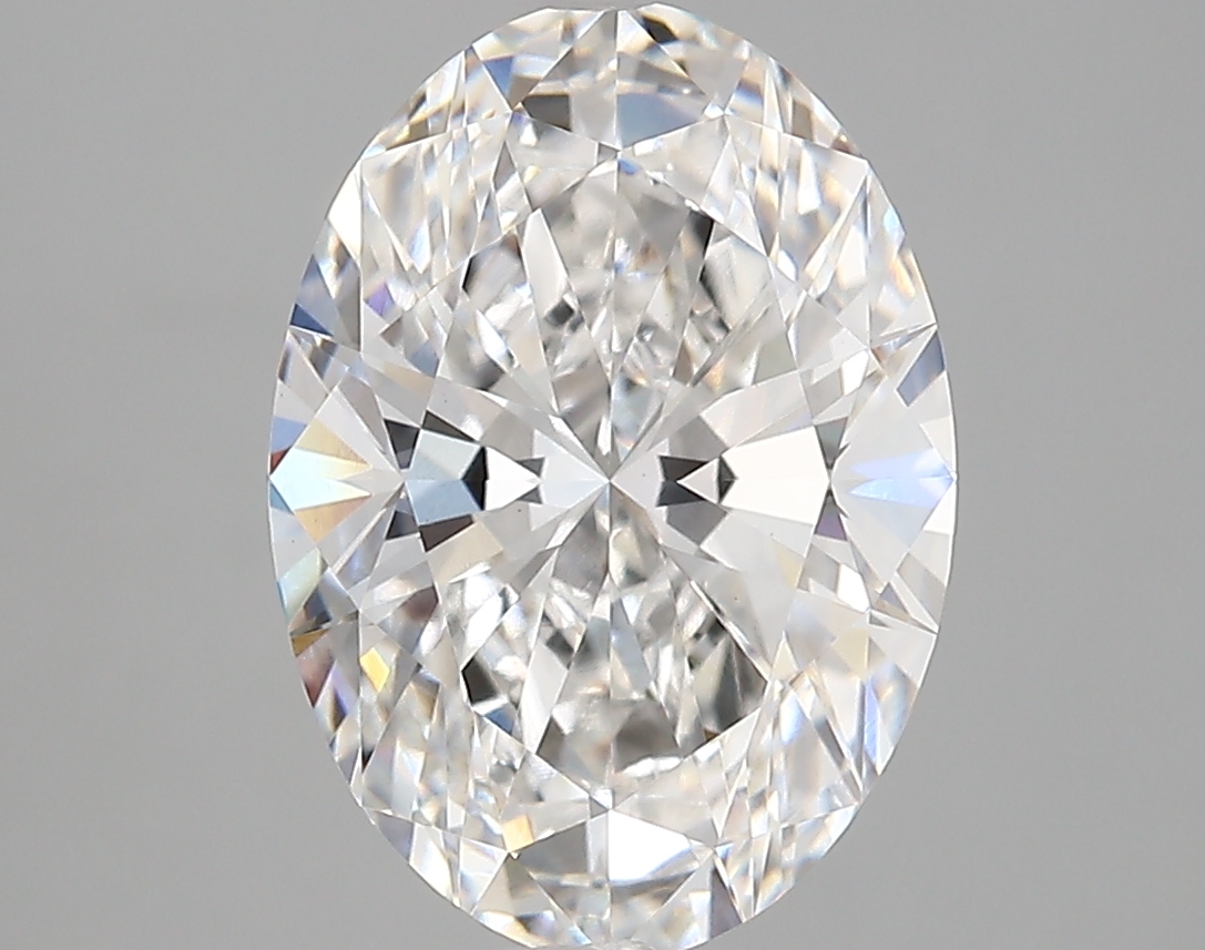 3.75 Carat Oval Cut E VVS2 Diamond - view 1