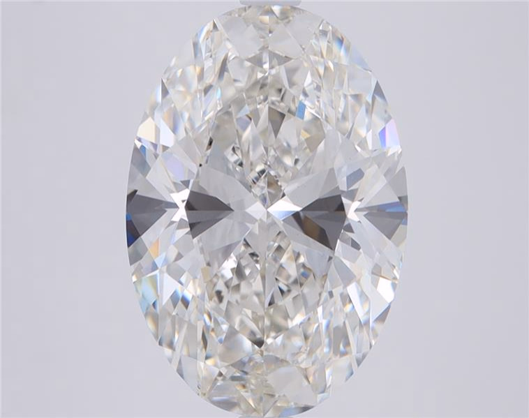 3.76 Carat Oval Cut Lab Diamond