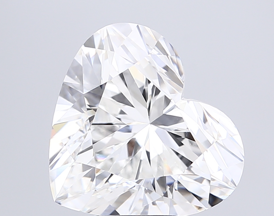 6.08 ct. heart Lab Grown Diamond front image