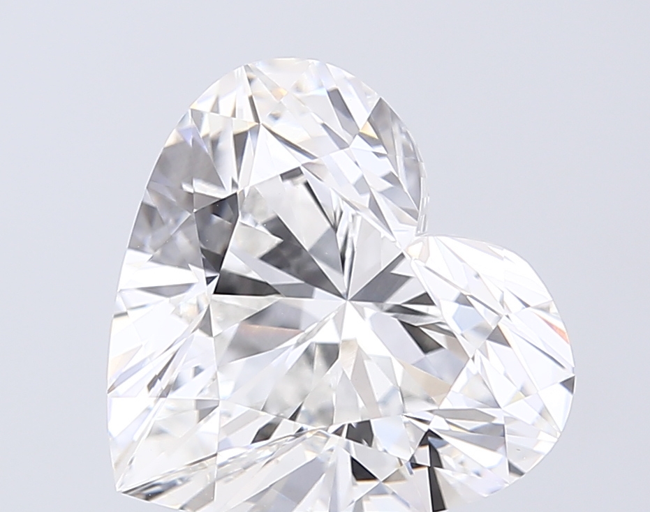6.08 ct. heart Lab Grown Diamond front image