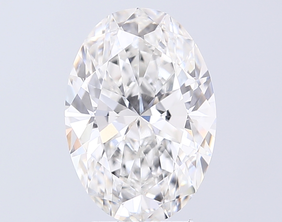 4.03 ct. oval Lab Grown Diamond front image