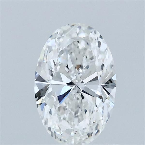 0.72 Carat Oval Cut D VVS2 Diamond - view 1