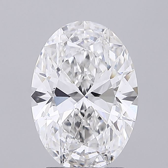 2.18ct Oval Lab-Grown Diamond · F/VS1