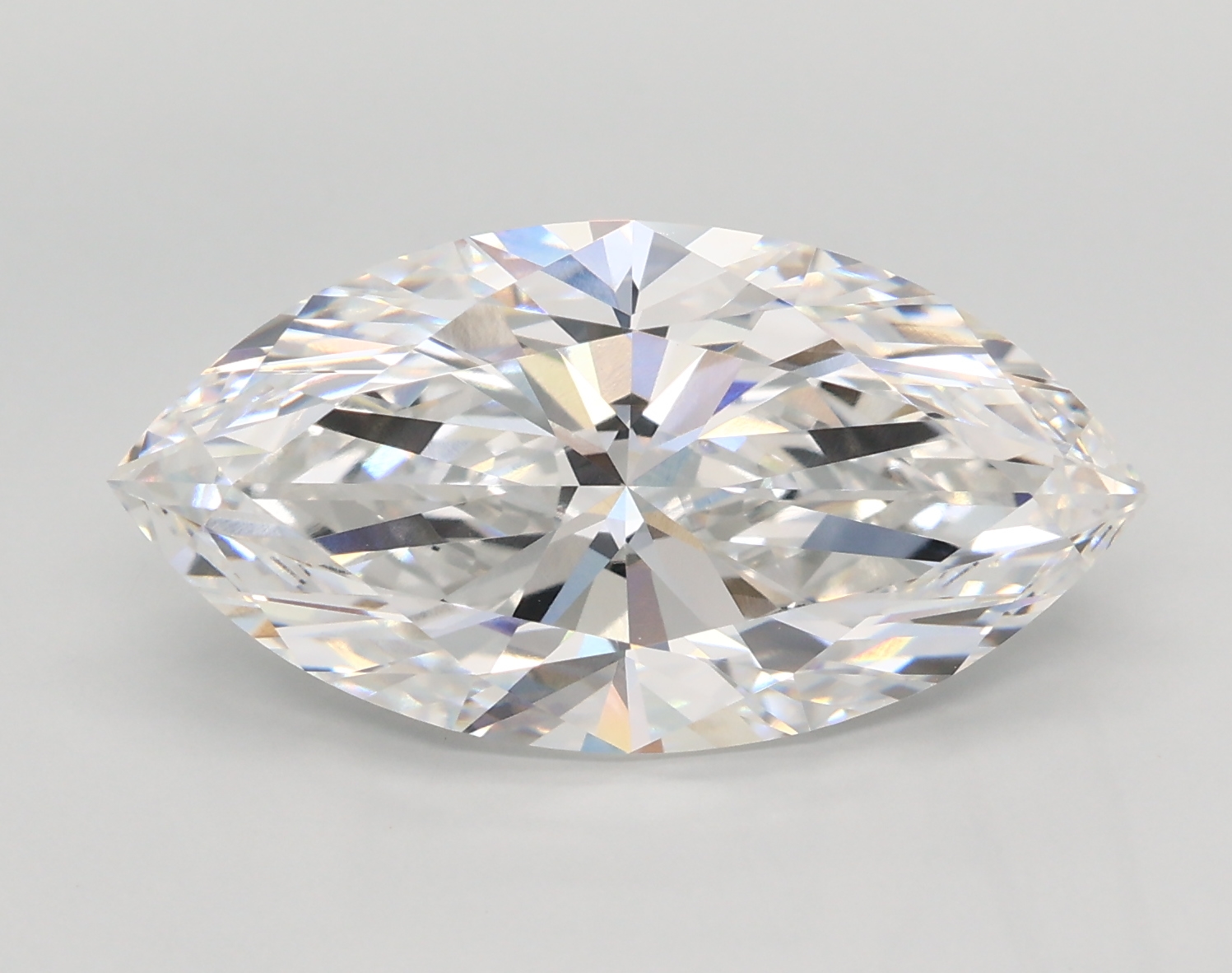 5.14 Carat Marquise Cut F VVS2 Diamond - view 1