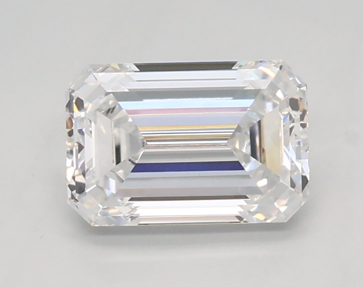 0.86 Carat Emerald Cut D VVS2 Diamond - view 1