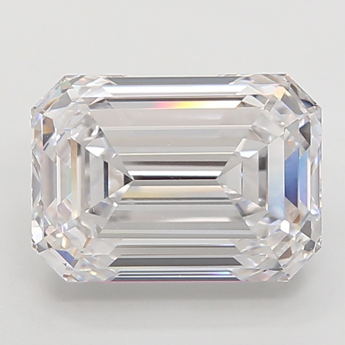 5.72 ct. emerald Lab Grown Diamond front image