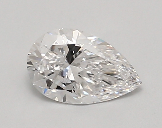 0.77 Carat Pear Cut D VVS1 Diamond - view 1