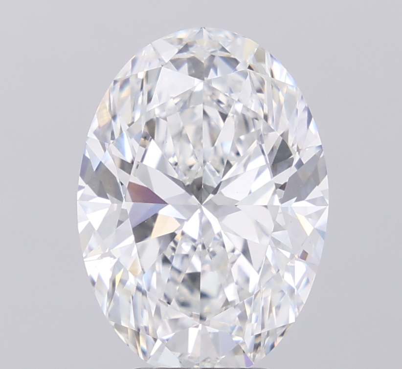 5.08 ct. oval Lab Grown Diamond front image