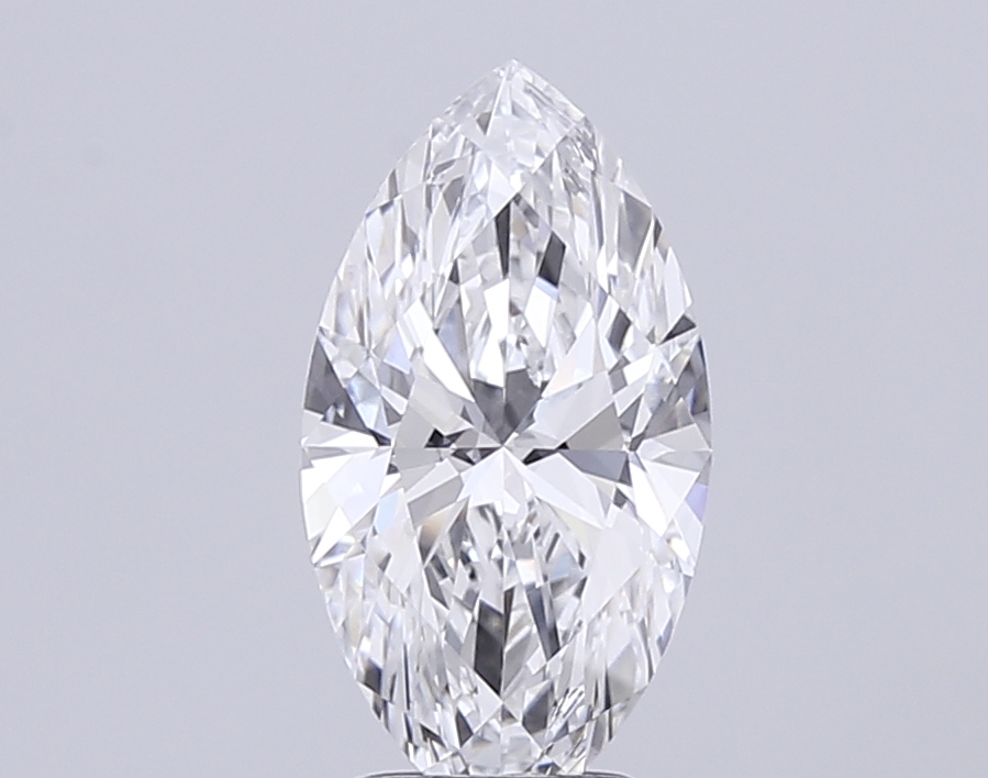 3.01 carat d VVS2 EX Cut IGI marquise diamond