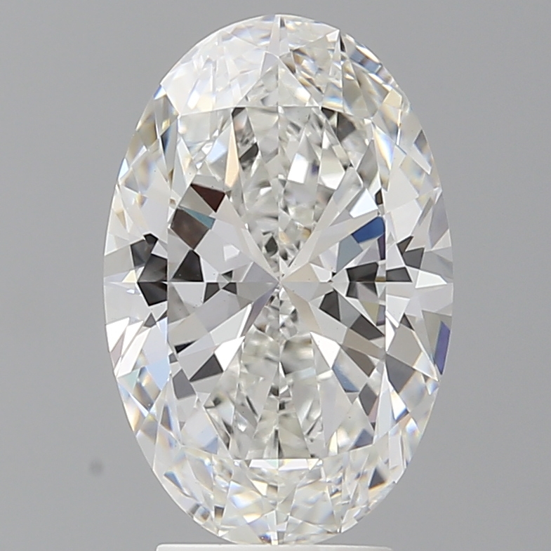 4.10ct Oval Lab-Grown Diamond · E/VS2