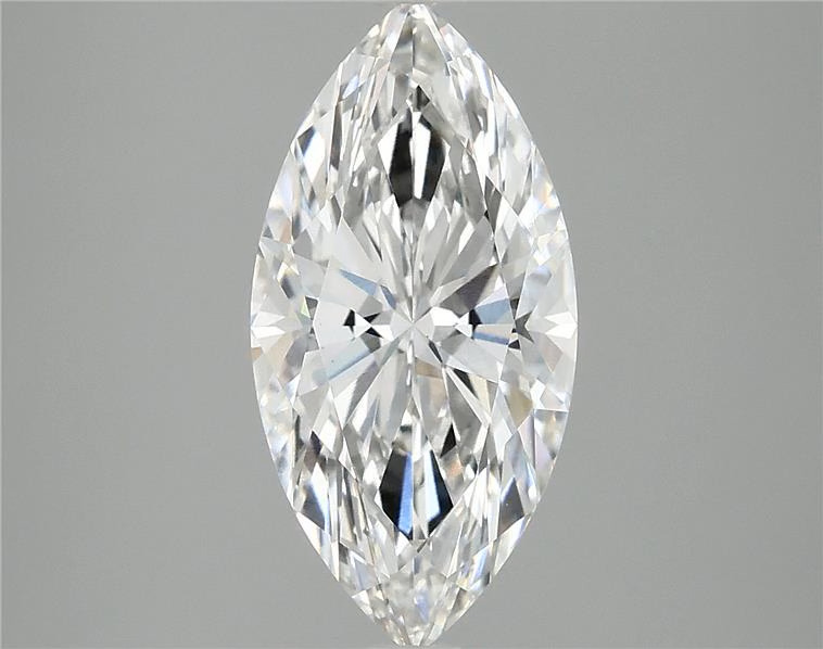 2.58 Carat Marquise Cut Lab Diamond