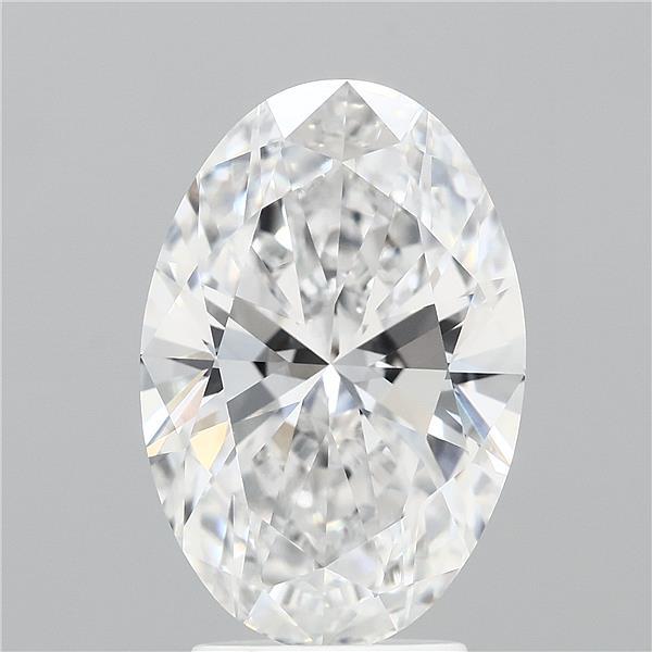 3.51 Carat Oval Cut E IF Diamond - view 1
