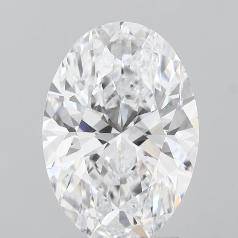 2.83 ct. oval Lab Grown Diamond front image