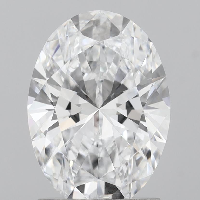 1.72 ct. oval Lab Grown Diamond front image