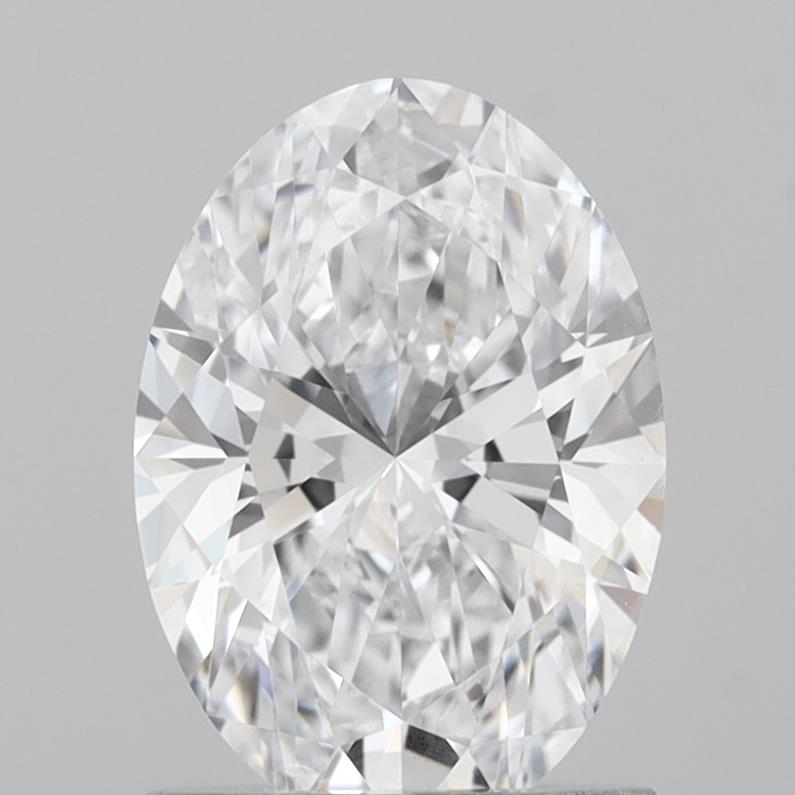 1.37 ct. oval Lab Grown Diamond front image