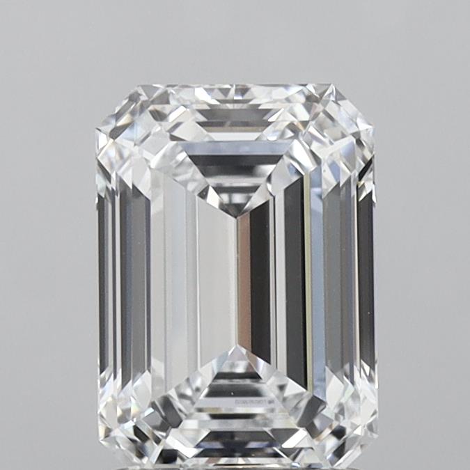 2.31 ct. emerald Lab Grown Diamond front image