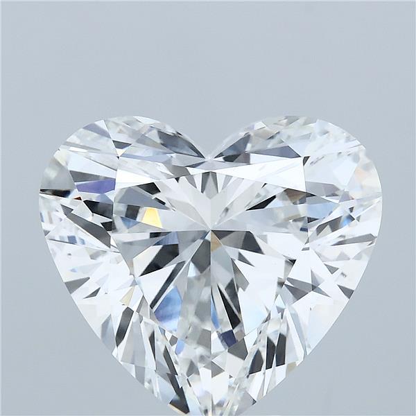 7.50 Carat Heart Cut F VVS2 Diamond - view 1