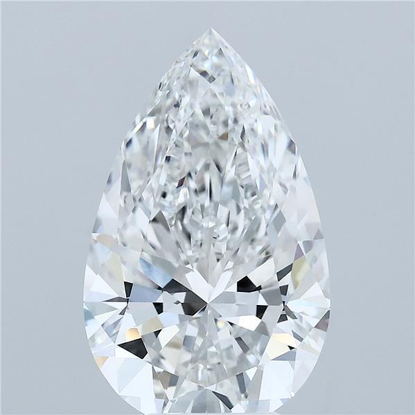 5.35ct Pear Lab-Grown Diamond · E/VVS2