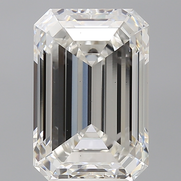 6.06ct Emerald Lab-Grown Diamond · F/VS2