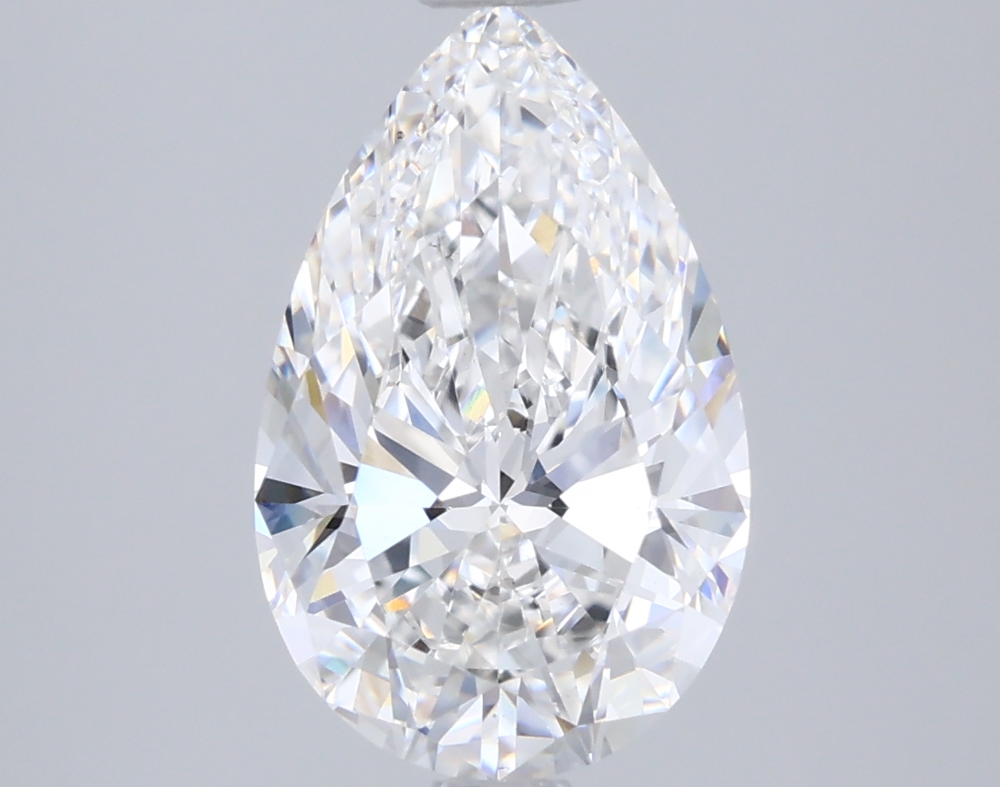 2.50ct Pear Lab-Grown Diamond · E/VS2