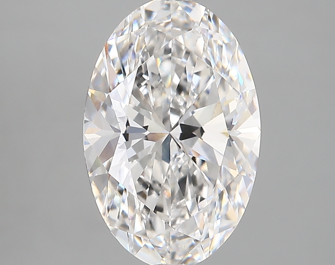 3.81 Carat Oval Cut Lab Diamond