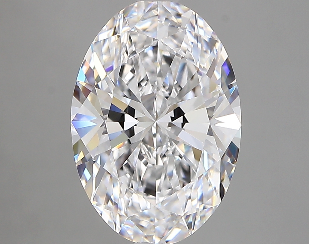 3.07 Carat Oval Cut D FL Diamond - view 1