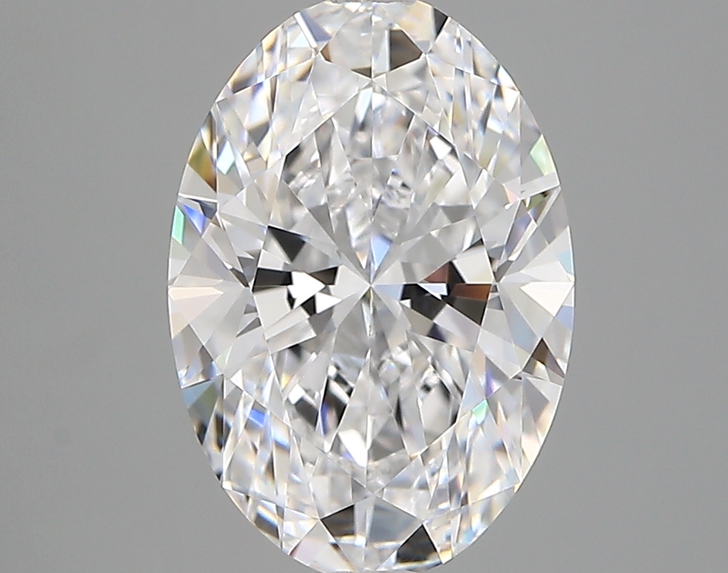 3.06 Carat Oval Cut D FL Diamond - view 1