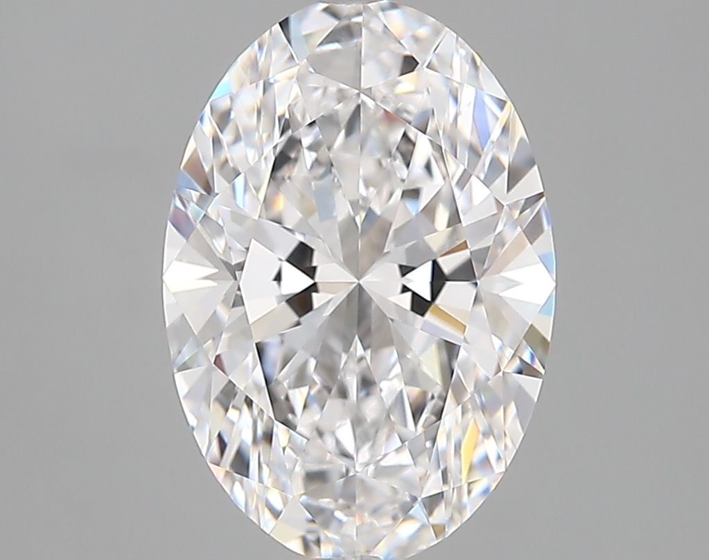 3.03 Carat Oval Cut D FL Diamond - view 1