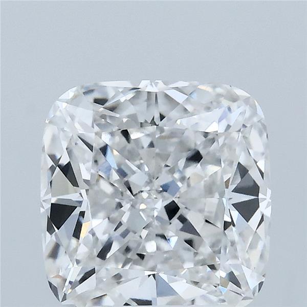 3.08 Carat Cushion Square Cut E VVS2 Diamond - view 1