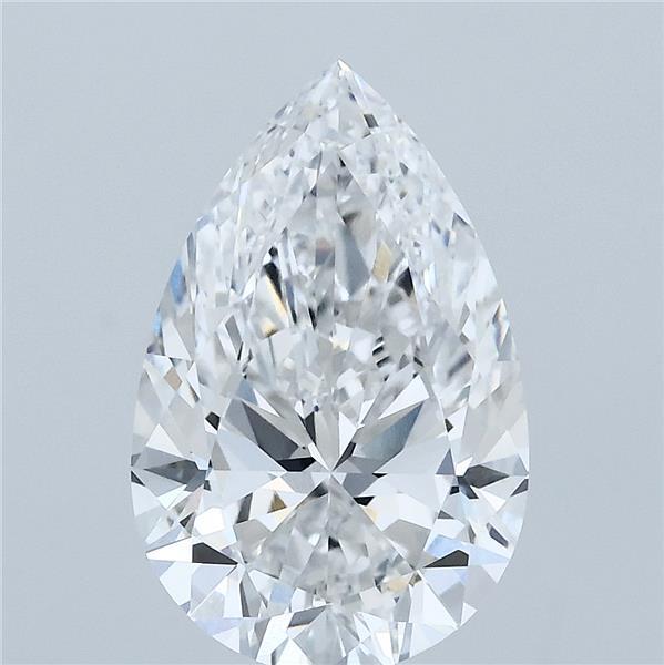 3.22ct Pear Lab-Grown Diamond · E/VVS2