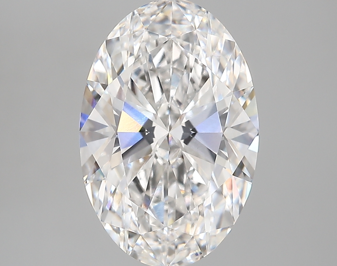 3.86 Carat Oval Cut E FL Diamond - view 1