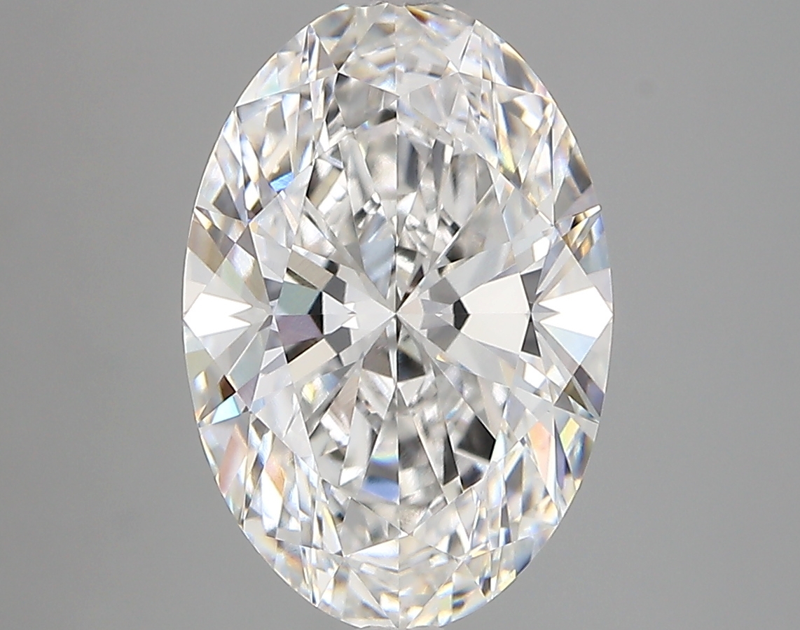 3.74 Carat Oval Cut D FL Diamond - view 1
