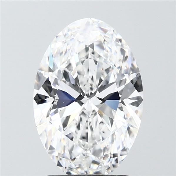 2.56ct Oval Lab-Grown Diamond · E/VS1
