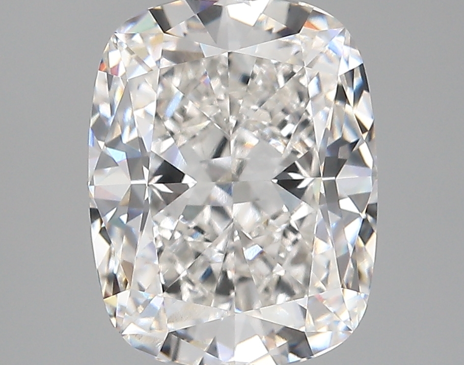 4.17 Carat Cushion Cut F FL Diamond - view 1