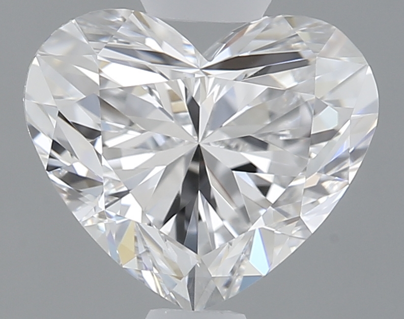 1.06 carat d VVS2 EX Cut IGI heart diamond