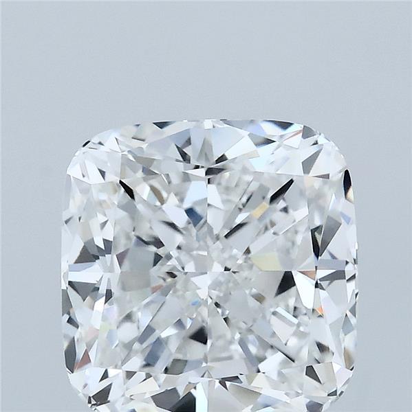 4.01 Carat Cushion Square Cut E VVS2 Diamond - view 1