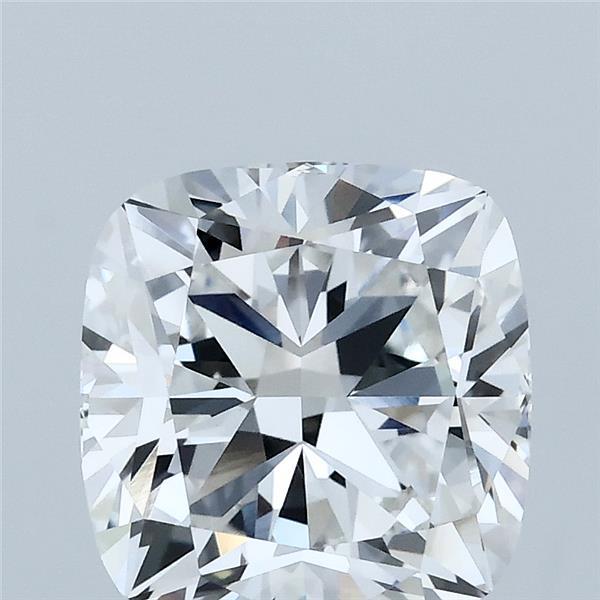 3.03 Carat Cushion Square Cut F VVS2 Diamond - view 1