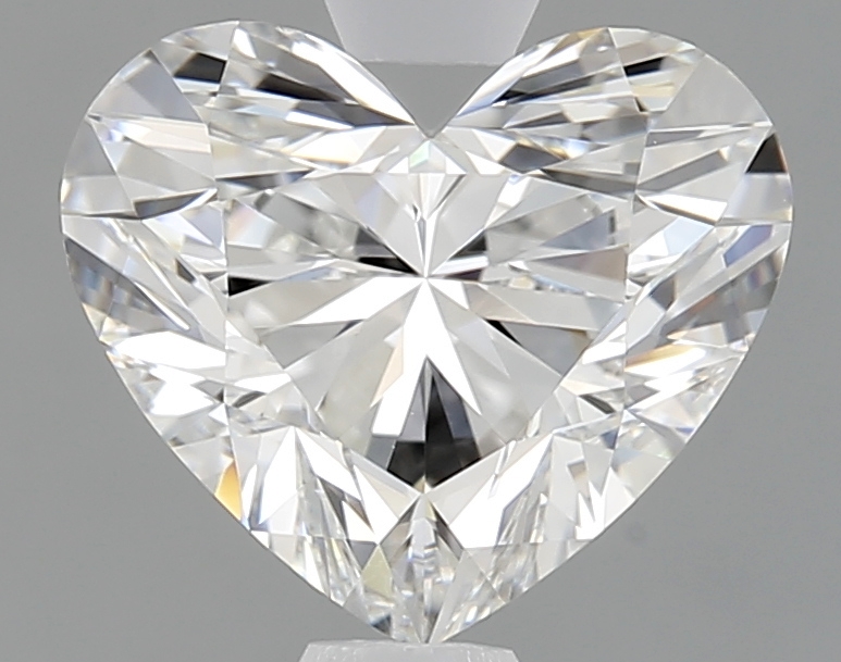1.69 carat e VVS2 EX Cut IGI heart diamond