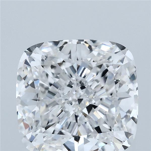 5.02 Carat Cushion Square Cut D VVS2 Diamond - view 1