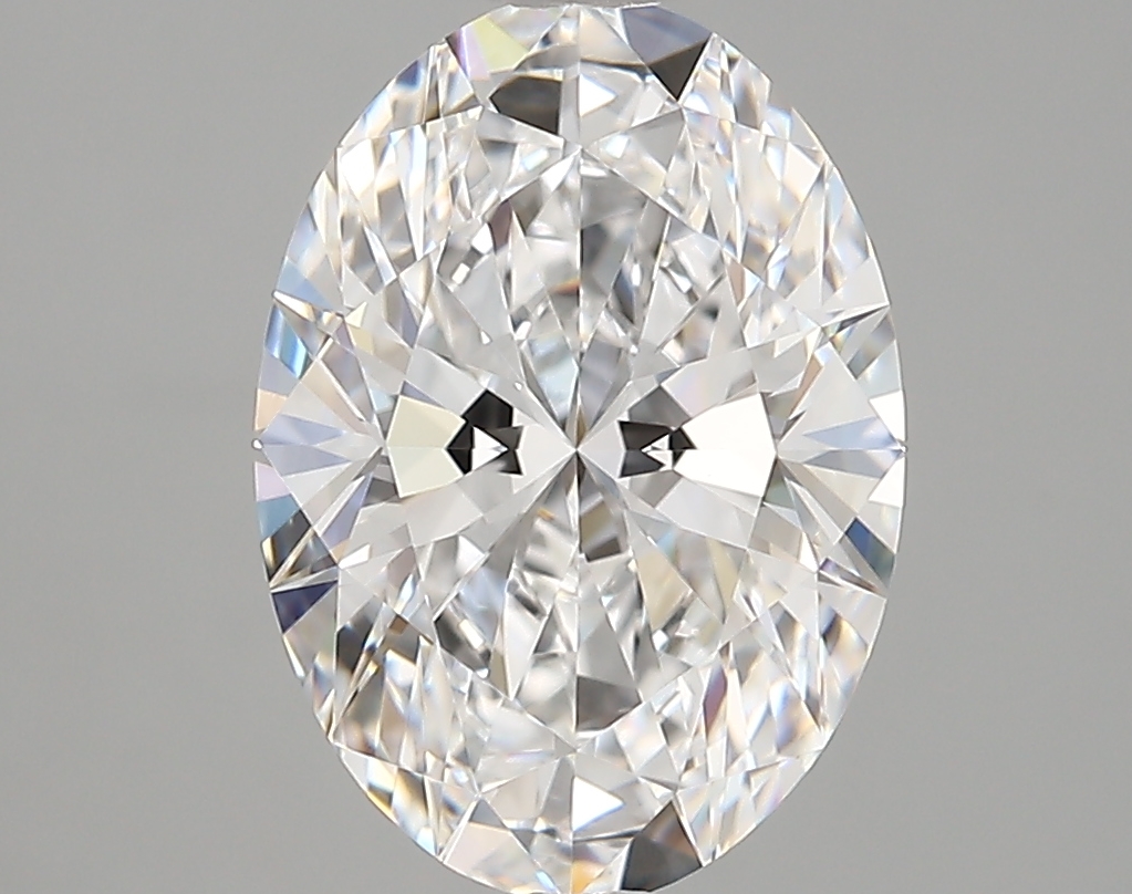 3.09 Carat Oval Cut D FL Diamond - view 1