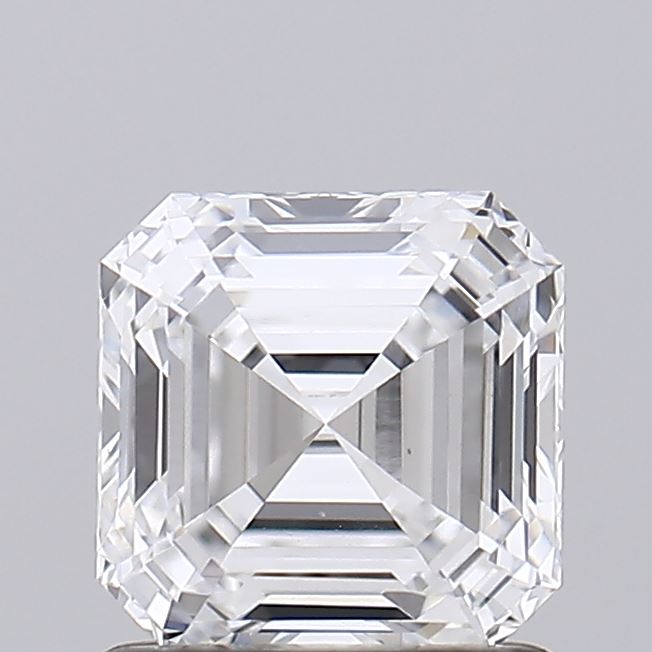 1.09 carat e VVS2 EX Cut IGI asscher diamond