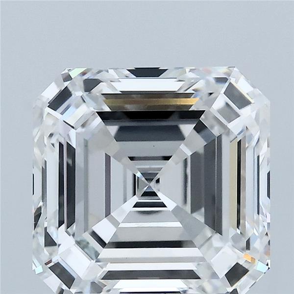 4.03 Carat Asscher Cut E VVS2 Diamond - view 1