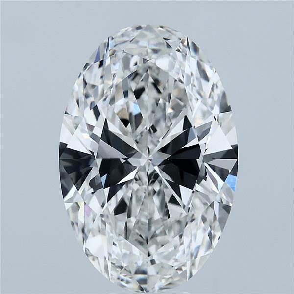 10.01 Carat Oval Cut F VVS2 Diamond - view 1