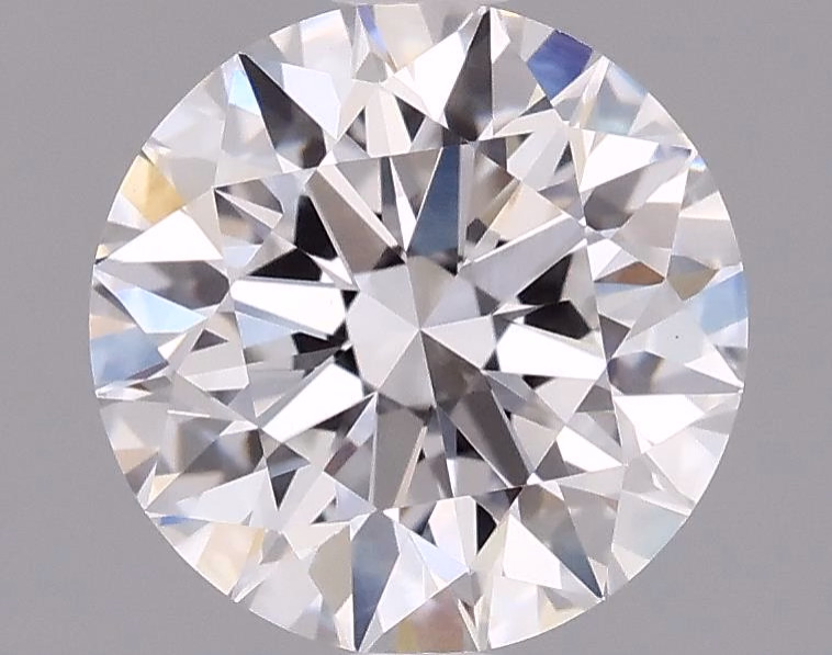 3.67 Carat Round Cut Lab Diamond