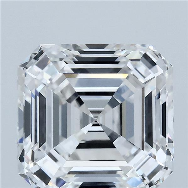 5.01 Carat Asscher Cut E VVS2 Diamond - view 1