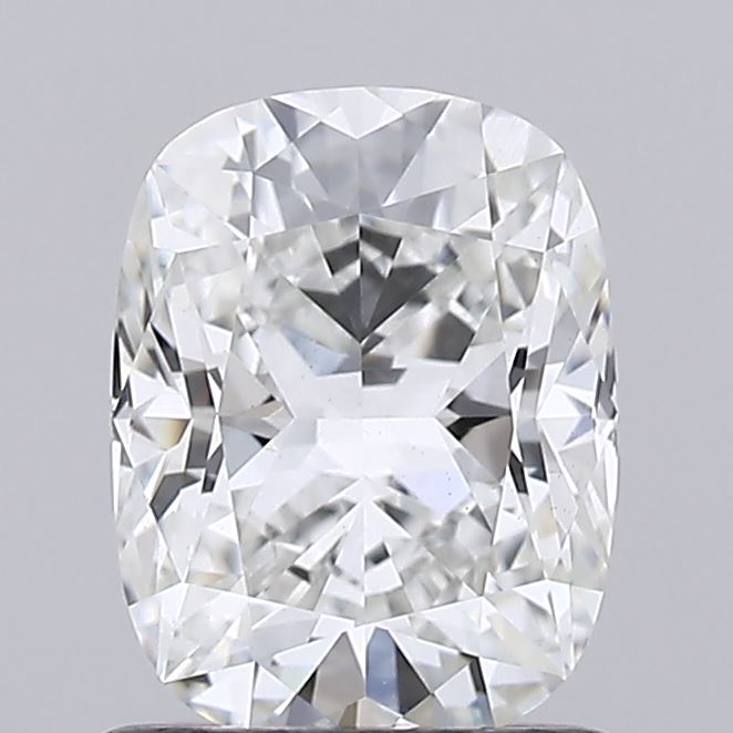 1.02 carat f VS2 EX Cut IGI cushion diamond