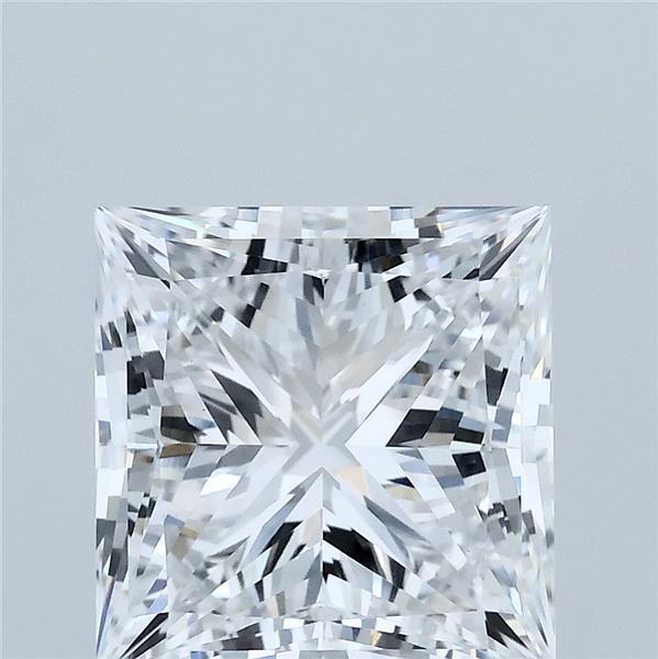 4.01 Carat Princess Cut D VVS2 Diamond - view 1
